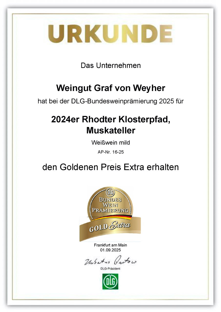 2024 Muskateller lieblich