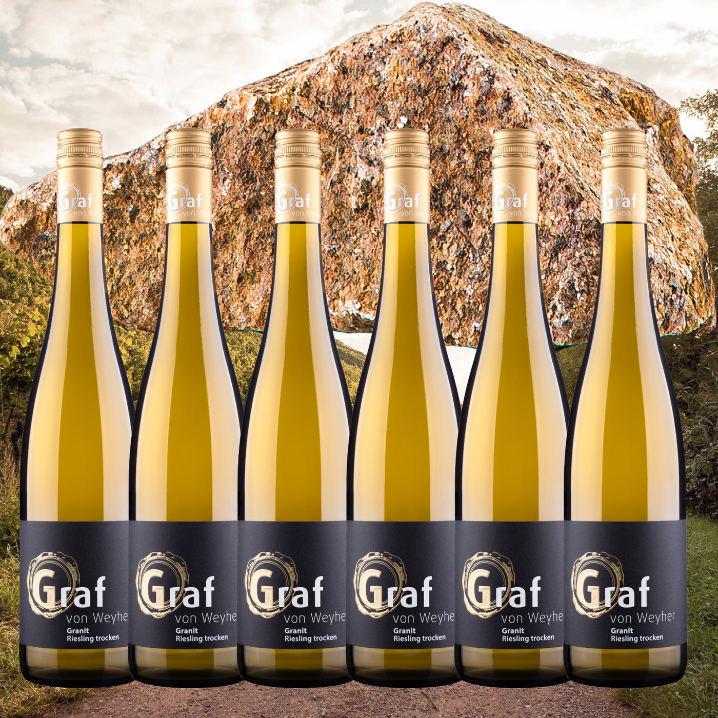 Vertikale Granit Riesling Paket 2018 - 24