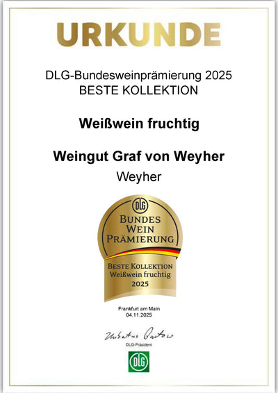 Beste Kollektion: Weißwein fruchtig